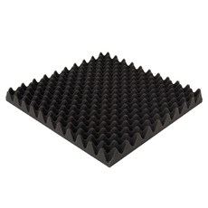 폼라이프 방음재 방음스펀지 난연 비접착 25Tx500x500, 1개, 블랙+난연/비접착