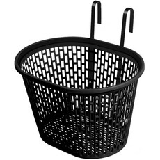 탈부착 자전거바구니 걸이식, 검정색, 1개