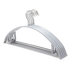 인생원픽 늘어남방지 논슬립 옷걸이 어깨뿔방지 옷걸이 50P, 그레이, 50개