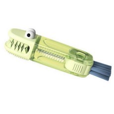 알로롱 리빙 악어 4in1 틈새 텀블러 세척솔, 그린, 1개