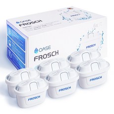 브리타 막스트라 호환 오아세 프로쉬 정수기 필터, 6개, 프로쉬 필터 (브리타 막스트라 호환)