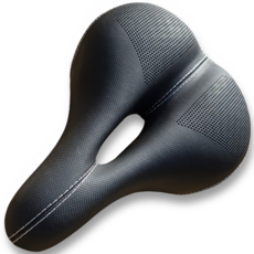 까도사 라이트 자전거안장 실내 전기 로드 안장쿠션, 1개, 화이트라인