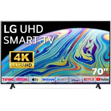 LG 70인치 TV 4K UHD 스마트 LED TV 70UQ7070 유튜브 넷플릭스 디즈니 미러링, 방문설치, 스탠드형