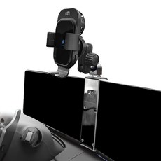 픽스글로벌 픽스 토레스 EVX 전용 차량용 핸드폰 충전 거치대 세트, 투명, 1세트