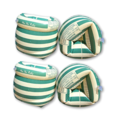 1+1 오피뉴 암튜브 KC인증 물놀이 성인암튜브 팔튜브, 그린줄무늬OPN, 2세트, 그린줄무늬OPN