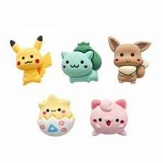 귀여운 애니멀 냉장고자석 현관문 자석 인테리어 마그넷, 귀여운 애니멀 자석 5ps