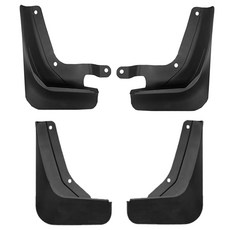 싼타페 MX5 호환 3D 머드가드 한대분 4p 흙받이 플랩 튜닝 드레스업 앞뒤 세트 00802, 무광블랙, 기타
