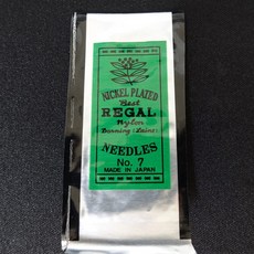 리갈 일본제 정품 47mm 1쌈(낱개20개) 하이퀄리티 중바늘