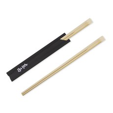 엠엔피 블랙반포장 일회용 대나무 나무젓가락 24cm, 200개, 1개