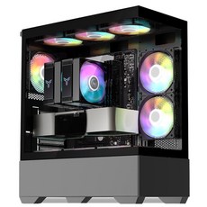 왕가PC 하이엔드 고사양 데스크탑 3D게임용 더 파이널스 배그 풀옵션 게이밍 조립컴퓨터 롤 오버워치2 국민옵션부터 풀옵션 조립PC, 블랙, b.하이엔드PC 11번, 1TB, 32GB, WIN11 Home, 지포스 RTX 5070 Ti, 인텔 14700F