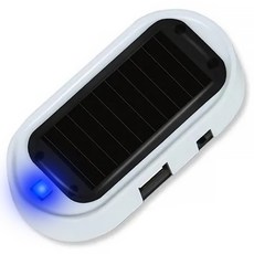 블랙박스 모형 LED램프 깜박등 가짜 태양열 쏠라 블박, 1개, 블랙박스 모형램프(블랙-블루)