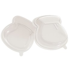 복떡복떡 복주머니 투명 선물 케이스 추석 송편 만들기 초콜릿 쿠키 답례품 포장 디저트 박스 상자, 30개