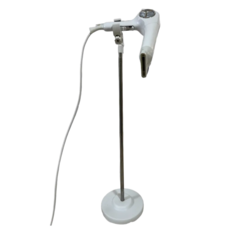 2203호 양손이 자유로운 드라이기 스탠드 거치대, 1개, 흰색