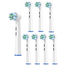 토비메모리 오랄비 호환 전동칫솔모 pro2500 크로스액션 8개입, 8개
