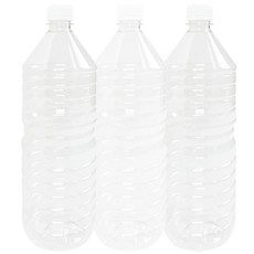 물통 원형 생수병 투명pet 밀폐용기 공병 (세트), 10개, 1.5L