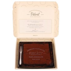 델리시 벨벳 [다크 파베초콜릿] 수제 생초콜릿, 140g, 1개