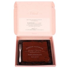 델리시 벨벳 [라즈베리 파베초콜릿] 수제 생초콜릿, 140g, 1개