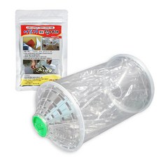 2구 비닐 어포기 + 집어제 세트 어류포획기 물고기잡기 체험학습