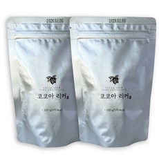 코코아매스 100g 카카오매스 네덜란드산 무설탕 다크초콜릿 100% 코코아리커 건강간식 델리시, 2개