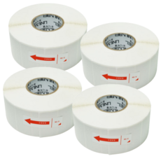 유니라벨 감열라벨 스티커 가로 6cm 세로 3cm, 감열라벨 60*30*1500매 4롤, 1개