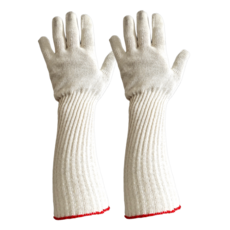 (10켤레) 모닝글러브 토시형 면장갑 내팔가드 손목긴 목장갑 팔보호 정비 육가공 원예 과수 안전, 백색, 10개, 내팔가드 프리사이즈