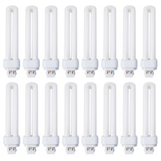 [벌크]GE루미트론 이관 형광등 주광색 FDL 18W F18DBX 4핀 x 50개, 1세트