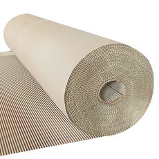 롤 골판지 종이 바닥재 단보루 인테리어 층간소음 엘리베이터 공사 이사 철거 바닥 보양재, 30M (폭 1000mm), 1개