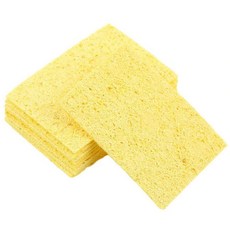 와이지알씨 인두기 팁 클리너 스폰지 10개 세트 납땜 솔더링, 1개