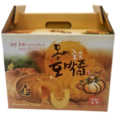 [화천에프엔비] 다이어트 늙은호박즙 "국내산 늙은 멧돌호박" 100% / 115ml 한박스 50개, 30개