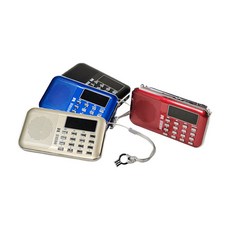 [JEREBO] 제레보 국민 효도라디오 MAC-003 제레보 HI-FI MP3 라디오 트로트 노래 휴대용 등산 조깅 라이딩, 03_검정