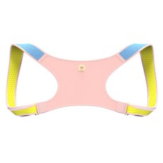 aoFIT 어깨 교정밴드 가볍고 편안한 인체공학 바른 자세 교정 밴드, 1개, 핑크