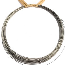 [낚핑TV] 6m 0.3mm 국내산 갈치낚시전용 고강도 강선 코팅 와이어줄 -갈치낚시 채비줄 갈치루어낚시채비 갈치찌낚시바늘줄, 1개