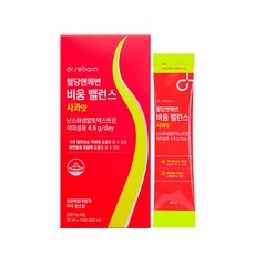 닥터리본 의사가만든 혈당앤쾌변 비움 밸런스 사과맛 장디톡스 비움의정석 화장실직행 건강한 혈당관리와 쾌변 서포트 너무 맛있는 마시는 관장약, 1박스, 14회분