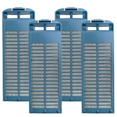 나오나 삼성 세탁기 거름망 매직 필터 통돌이 먼지 제거 망 호환, 4개, 1개입