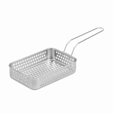 키녹스 스텐 튀김 바스켓 튀김기 바구니 튀김망, 1개, 스테인리스 색상