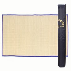 남도공예 90 x 180 (커버포함) 양면 왕골 제사 돗자리 침대 여름 매트, 양면 90 x 180 (커버포함)