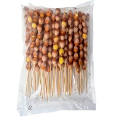 [캠핑음식] 대왕사이즈 은행꼬치 캠핑꼬치 650g/350g 이자카야 스타일 꼬치구이 간단한안주 캠핑요리, 1개, 350g