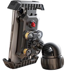 Lisen 진동방지 자전거 오토바이 거치대 원터치 흔들림방지 거치대, V25, 블랙 V25, 블랙