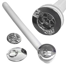 본라이프 욕실 화장실 욕조 자바라 배수구 트랩 세트 교체용 물마개 머리카락 거름망 배수구 망 국산 일자형 L자형 욕조마개 욕조거름망 욕조배수구트랩 욕조배수구 트랩욕조거름망, 욕조배수구트랩[세트]-L엘자, 1개, 실버