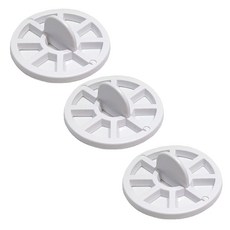 본라이프 국산 욕조 이물질 머리카락 제거 욕조망 거름망 배수구망 욕실 배수구 걸음망, 화이트, 3개