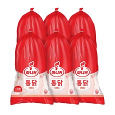 마니커 무항생제 생닭(통닭) 11호 [냉장 1 050g] 국내산 당일생산, 1.05kg, 6개