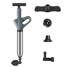 미니플 더원 스틸 뚫어뻥, 1개, 그레이