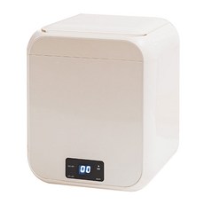 쉼공작소 미니밀리 UV 미니 세탁기 속옷 행주 수건 양말 소량 여행용 소형 세탁기, 아이보리