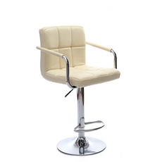 홈바의자 바 아일랜드식탁의자 320 팔걸이 바텐의자, 320팔걸이 베이지, 1개