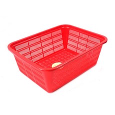 직사각 소쿠리 플라스틱 사각바구니 채반 김장 다용도