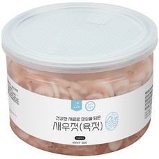 국내산 강경 새우젓 육젓(국내산) 500g. 국내산천일염 염장 자연숙성., 1개, 500g