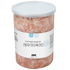 소소락 국내산 강경 새우젓 육젓(국내산) 1kg. 국내산천일염 염장 자연숙성., 1개, 1kg