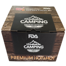 핫앤핫 초대형 캠핑용 핫팩 BROWN 220g 10p 세트, 1세트