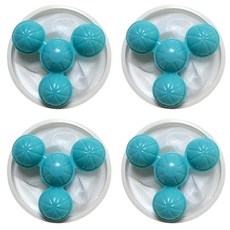 탐리빙 차세대 통돌이 전용 먼지 머리카락 회전형 세탁 세탁기 거름망, 블루, 4개