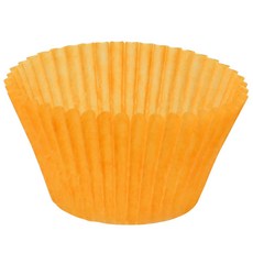 베이킹컵 종이포장컵 일회용 유산지컵 노르딕컵 주황 55mm, 원형-주황, 400개